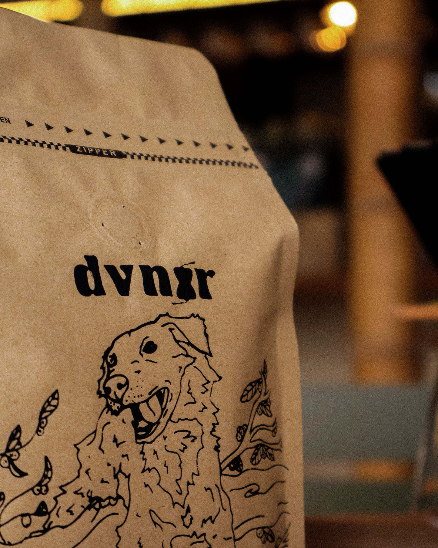 Bolsa de cafe natural 