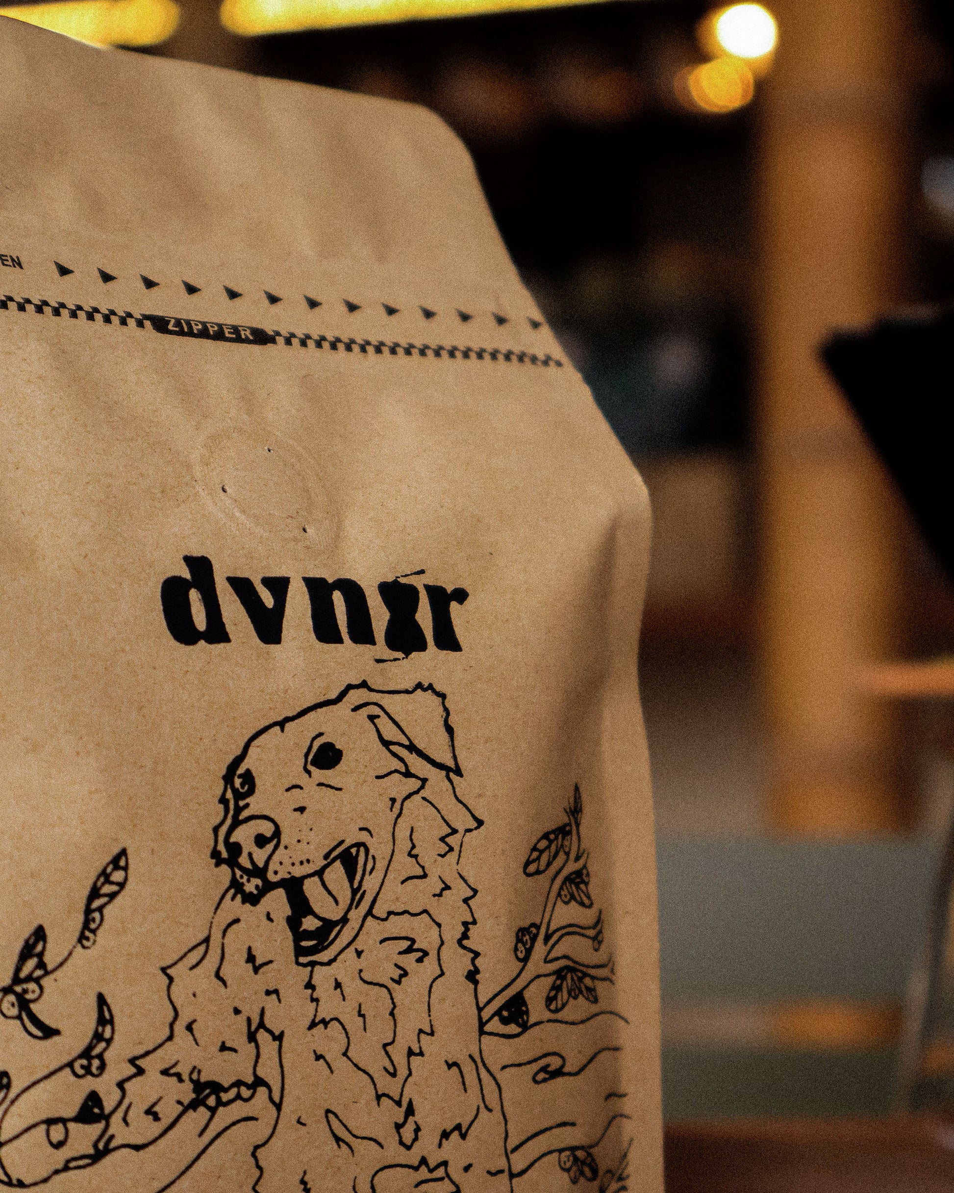 Bolsa de cafe natural 