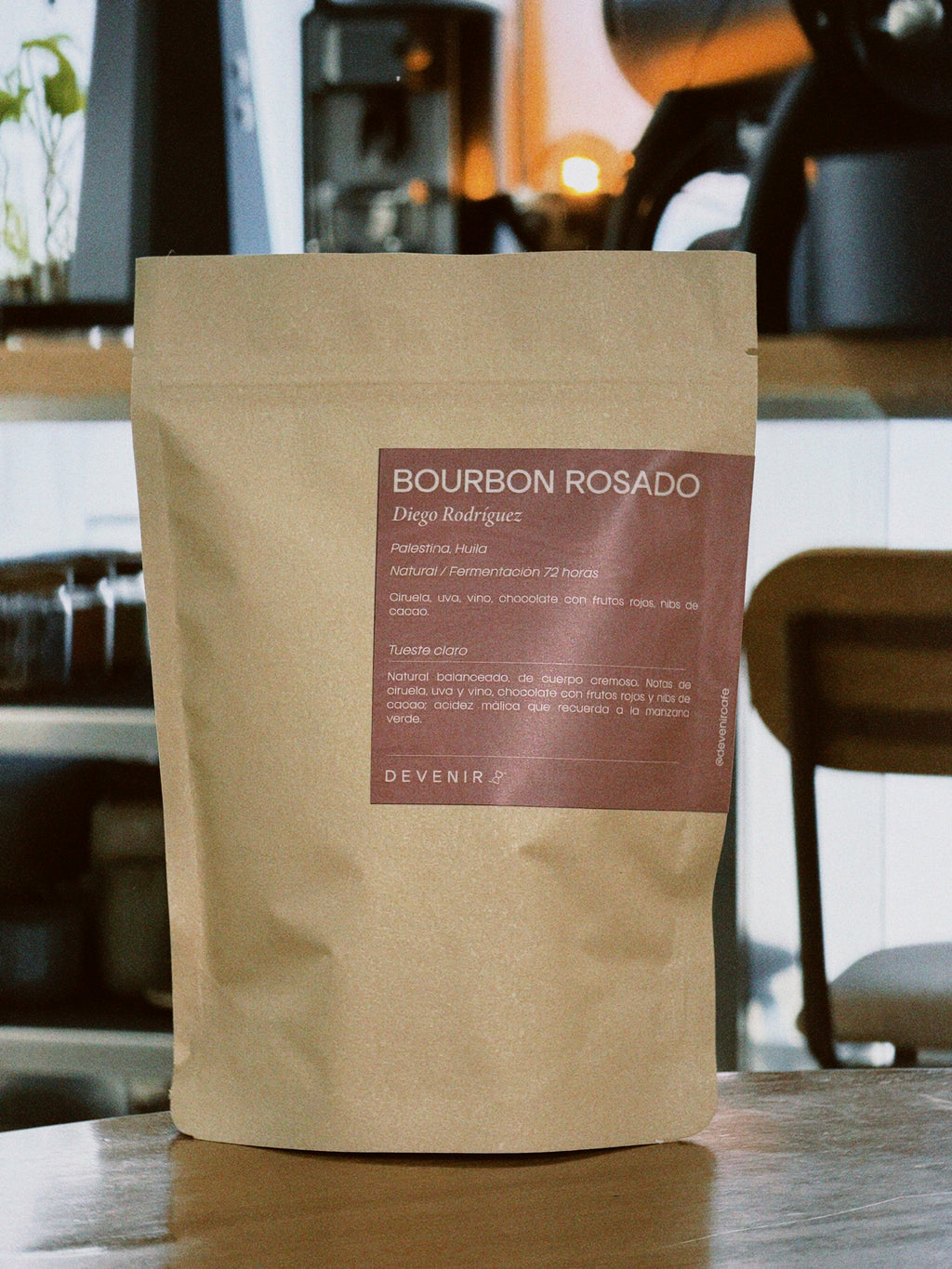 Bourbon Rosado Natural