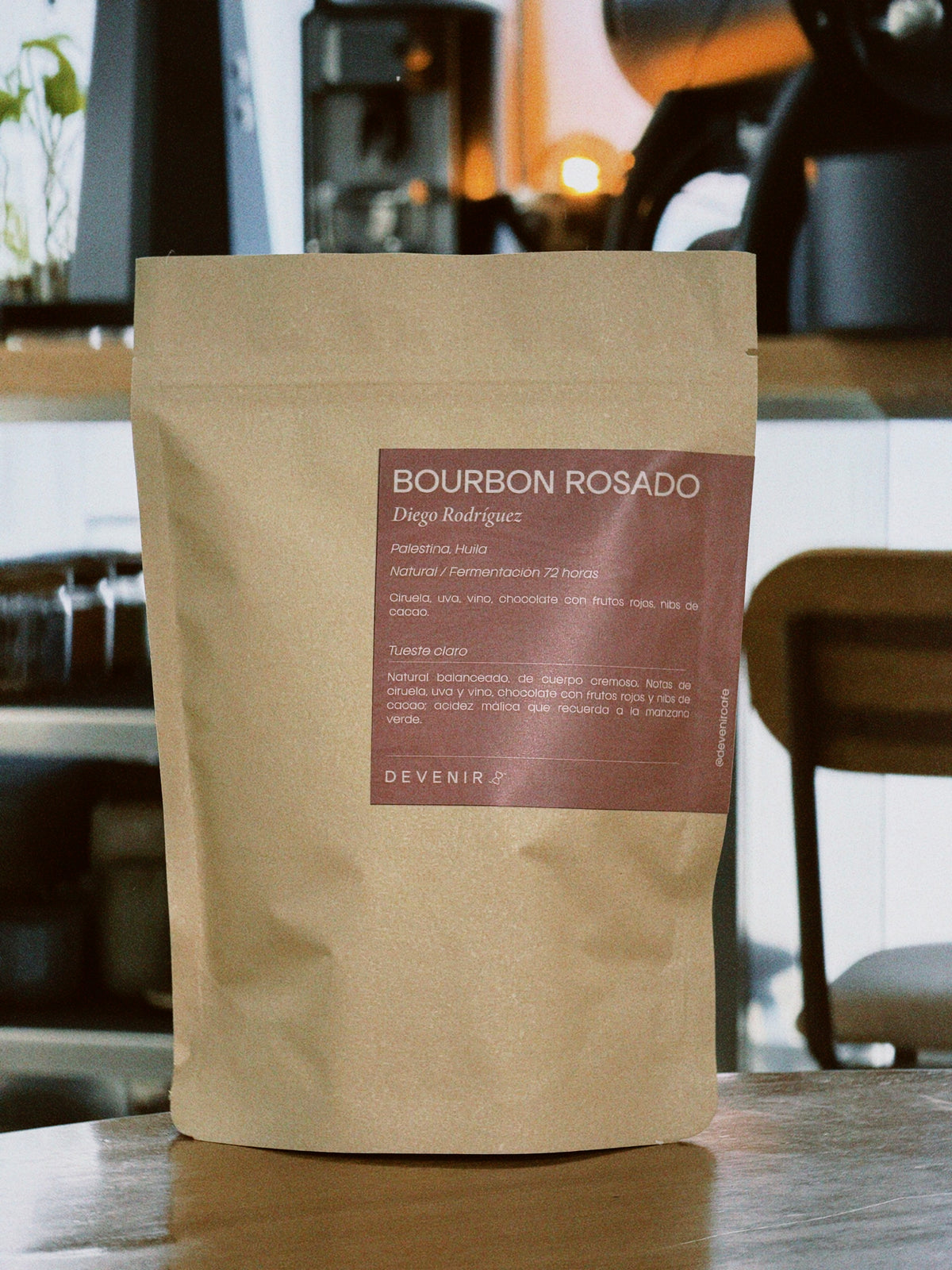 Bourbon Rosado Natural