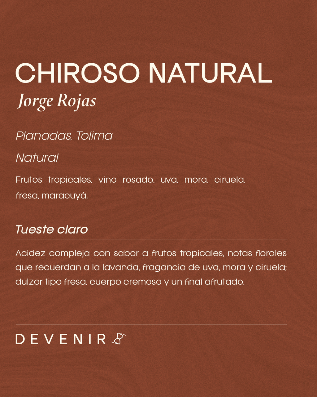 Chiroso Natural
