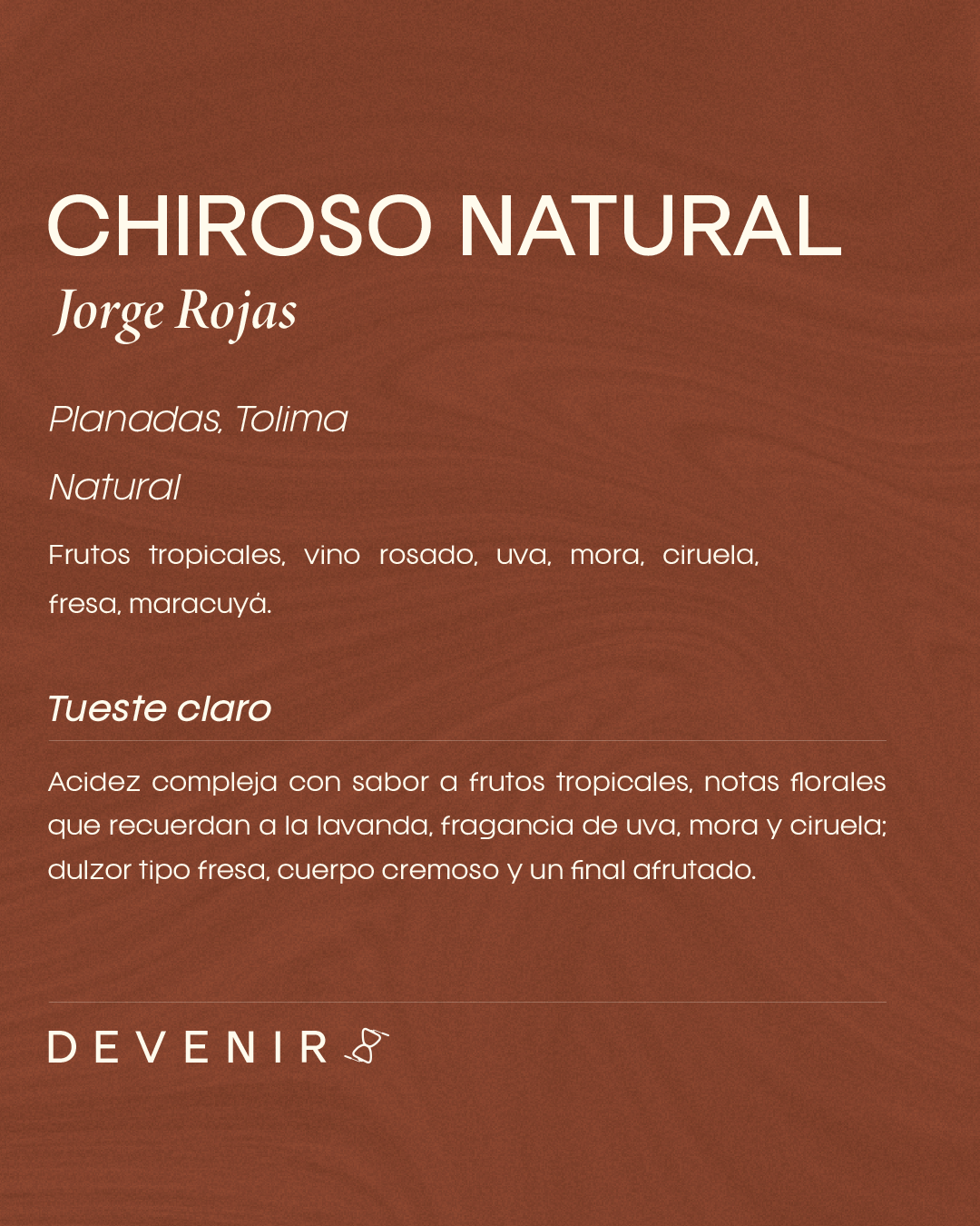 Chiroso Natural